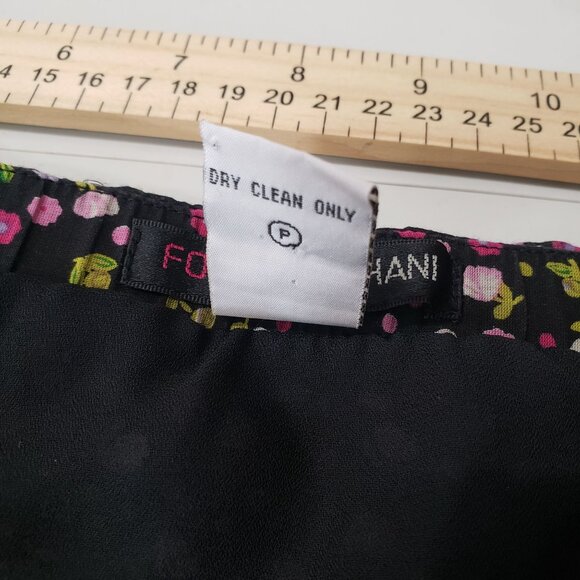 Y2K Focus By Shani Floral Embroidered Skirt Size 16 Fairy Grunge Boho Cottage - Picture 6 of 7